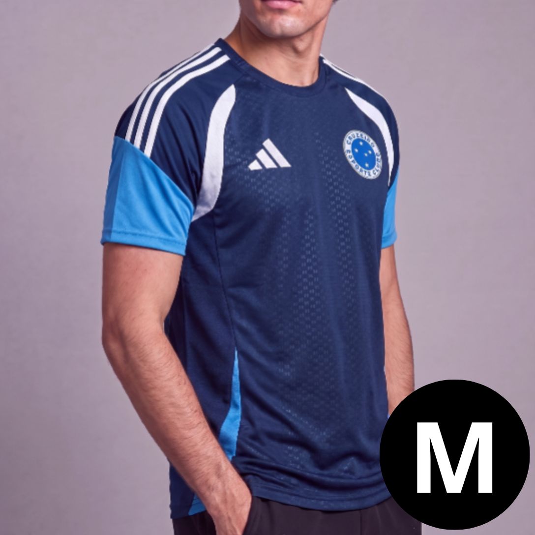 Camisa Cruzeiro Treino Azul Escuro/Marinho 26/27