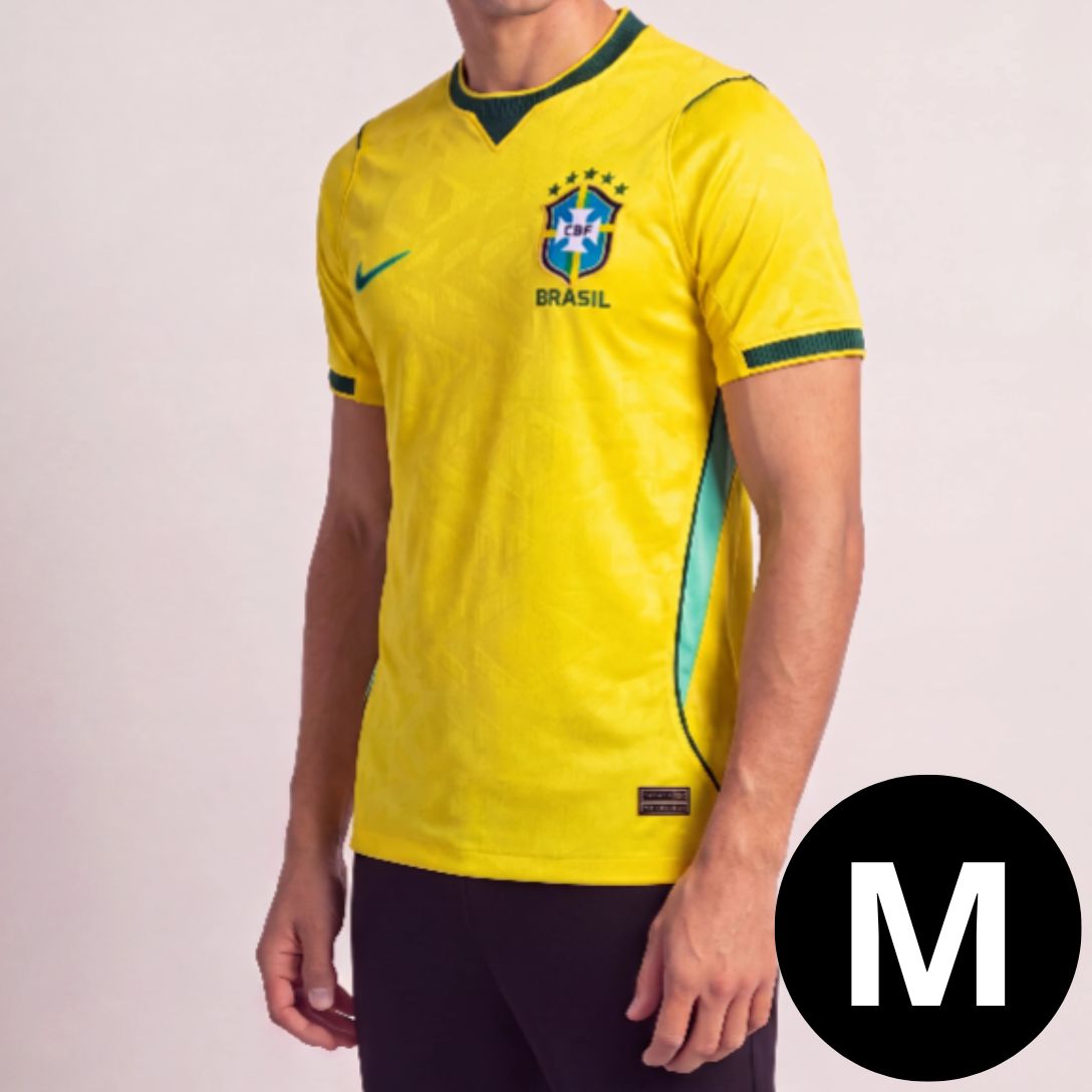 Camisa Jogador Seleção Brasil Amarela I 26/27 - Igual as fotos