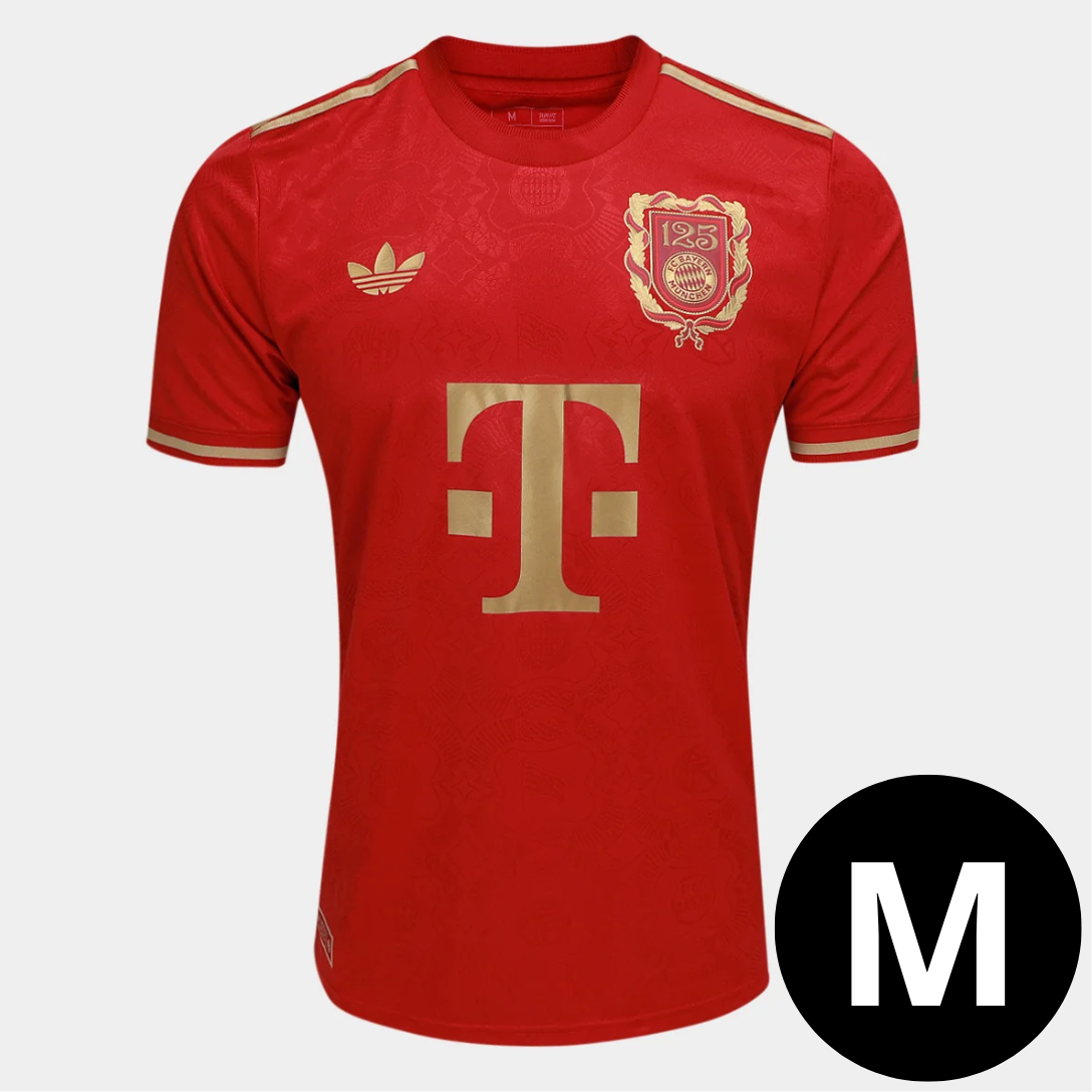 Camisa Jogador Bayern de Munique - 125 anos