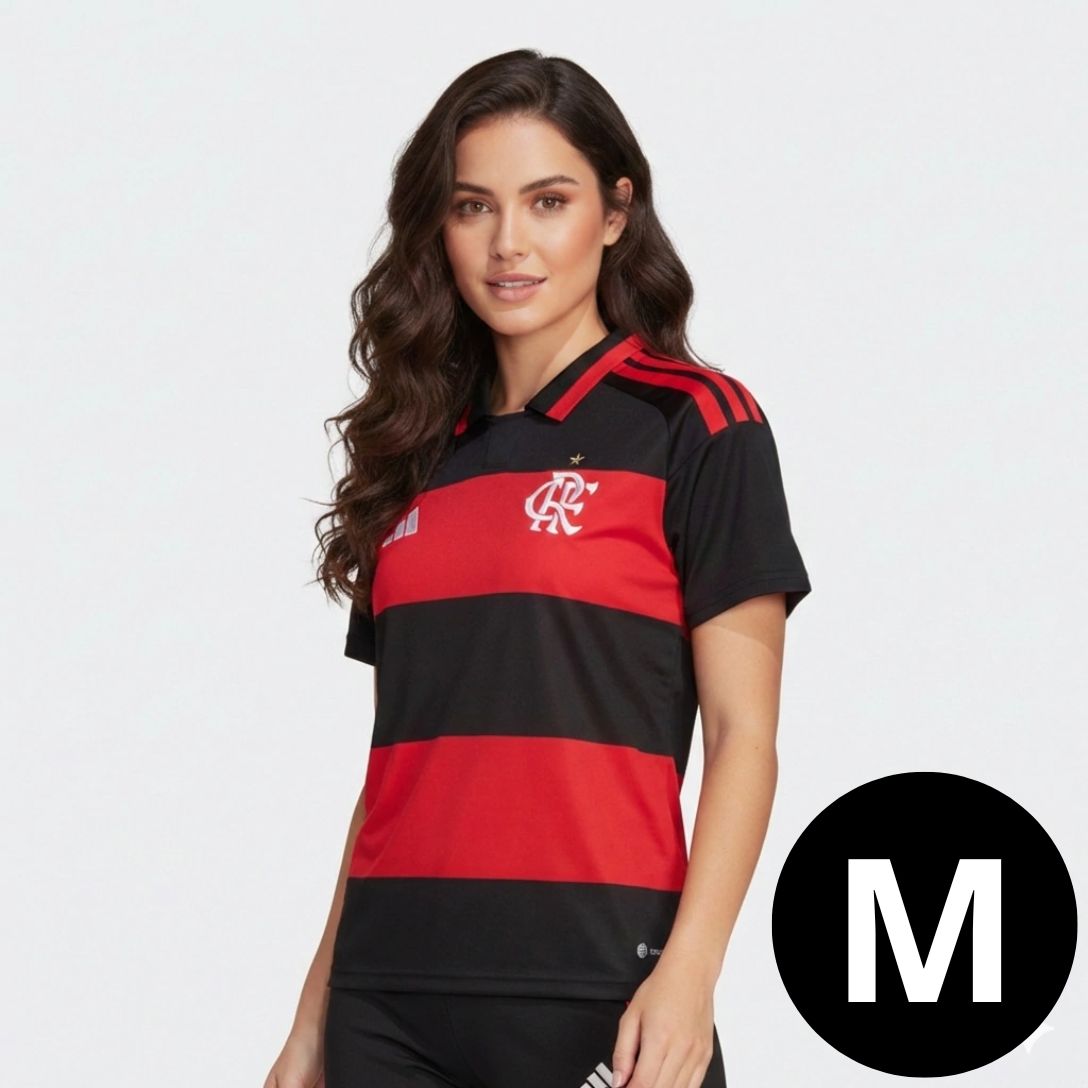 Camisa Feminina Flamengo Listrada I 26/27
