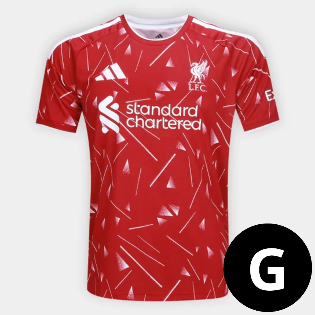 Camisa Liverpool Vermelha I 26/27