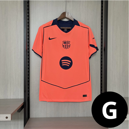 Camisa Barcelona Laranja III 25/26