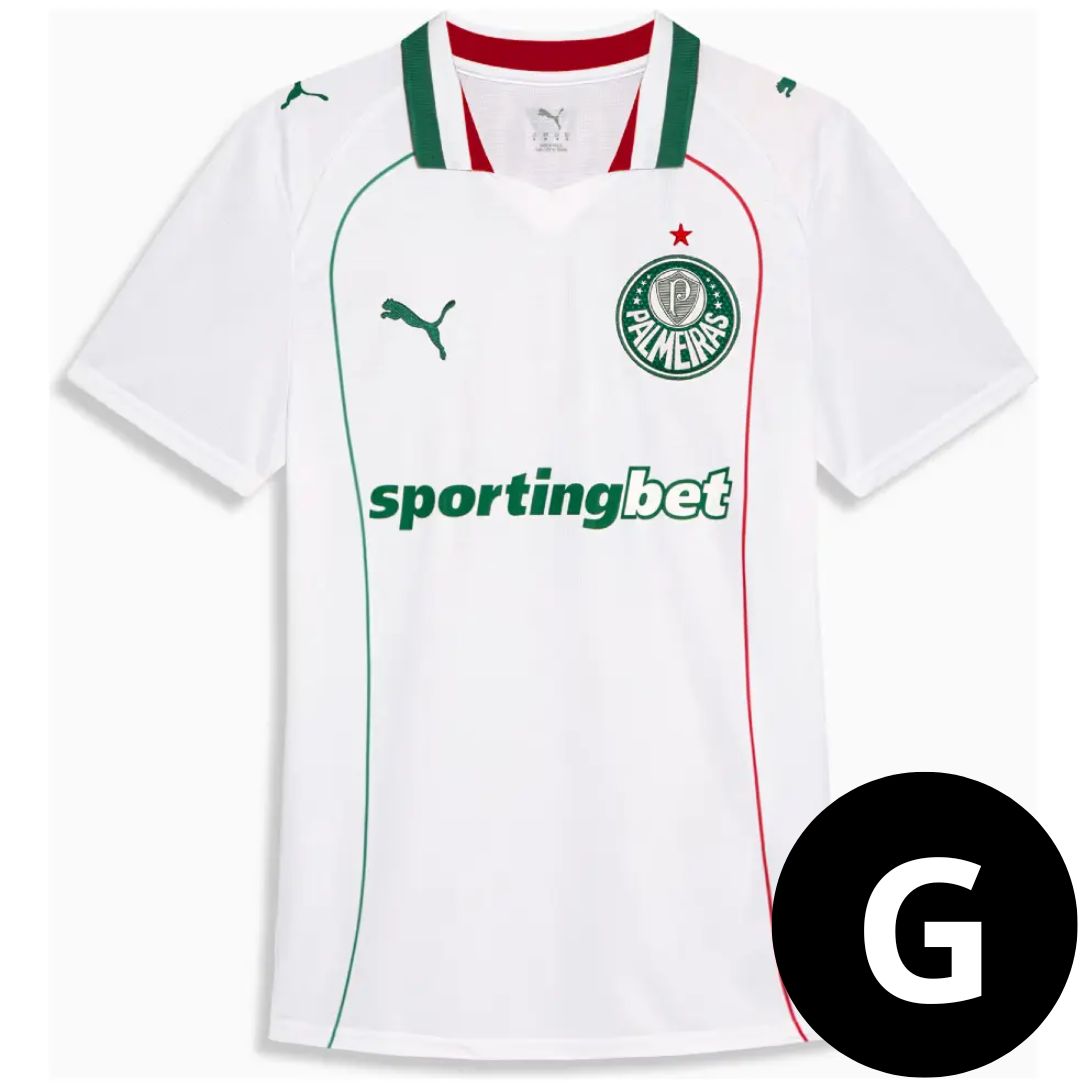 Camisa Palmeiras Branca II 26/27