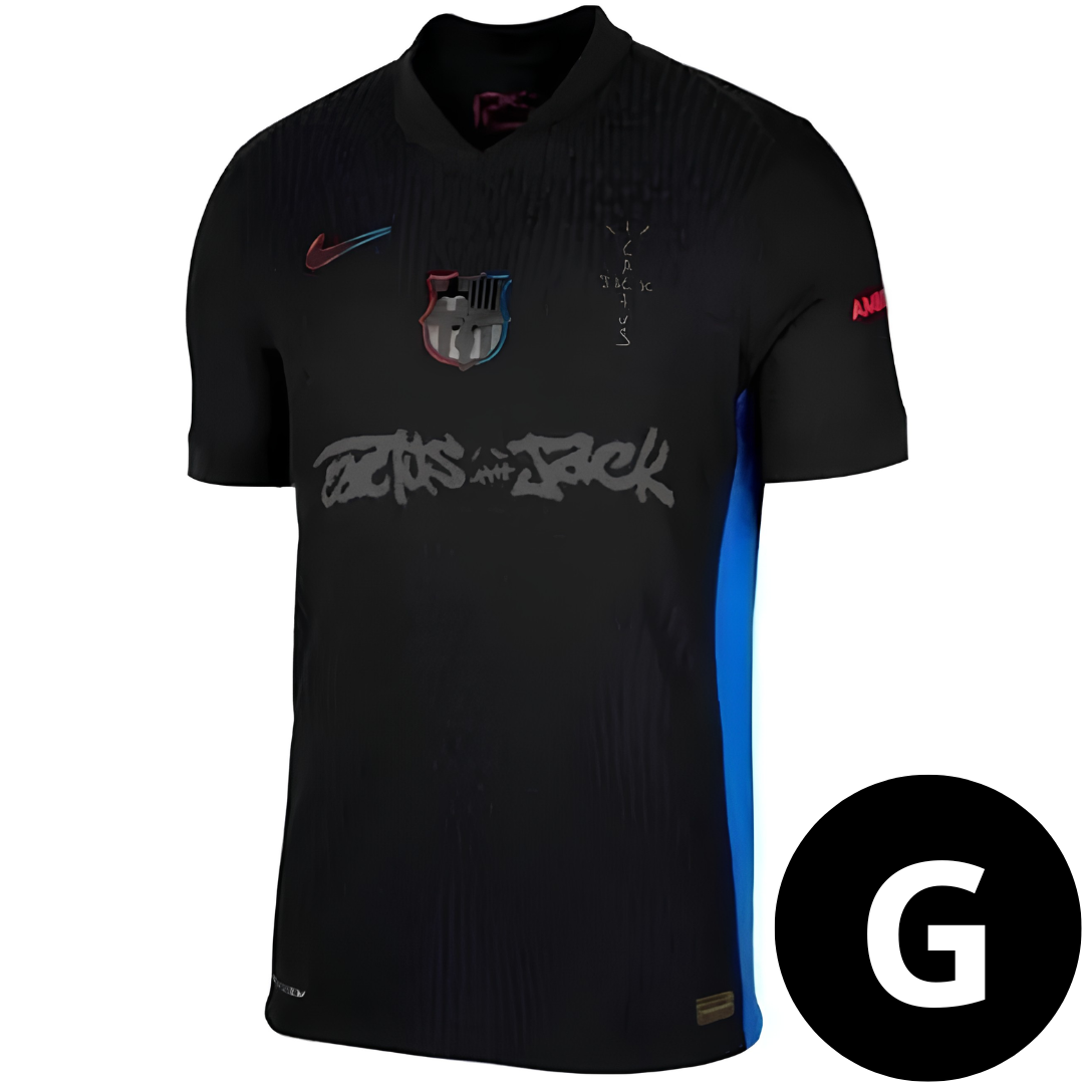 Camisa Jogador Barcelona Preta II 25/26
