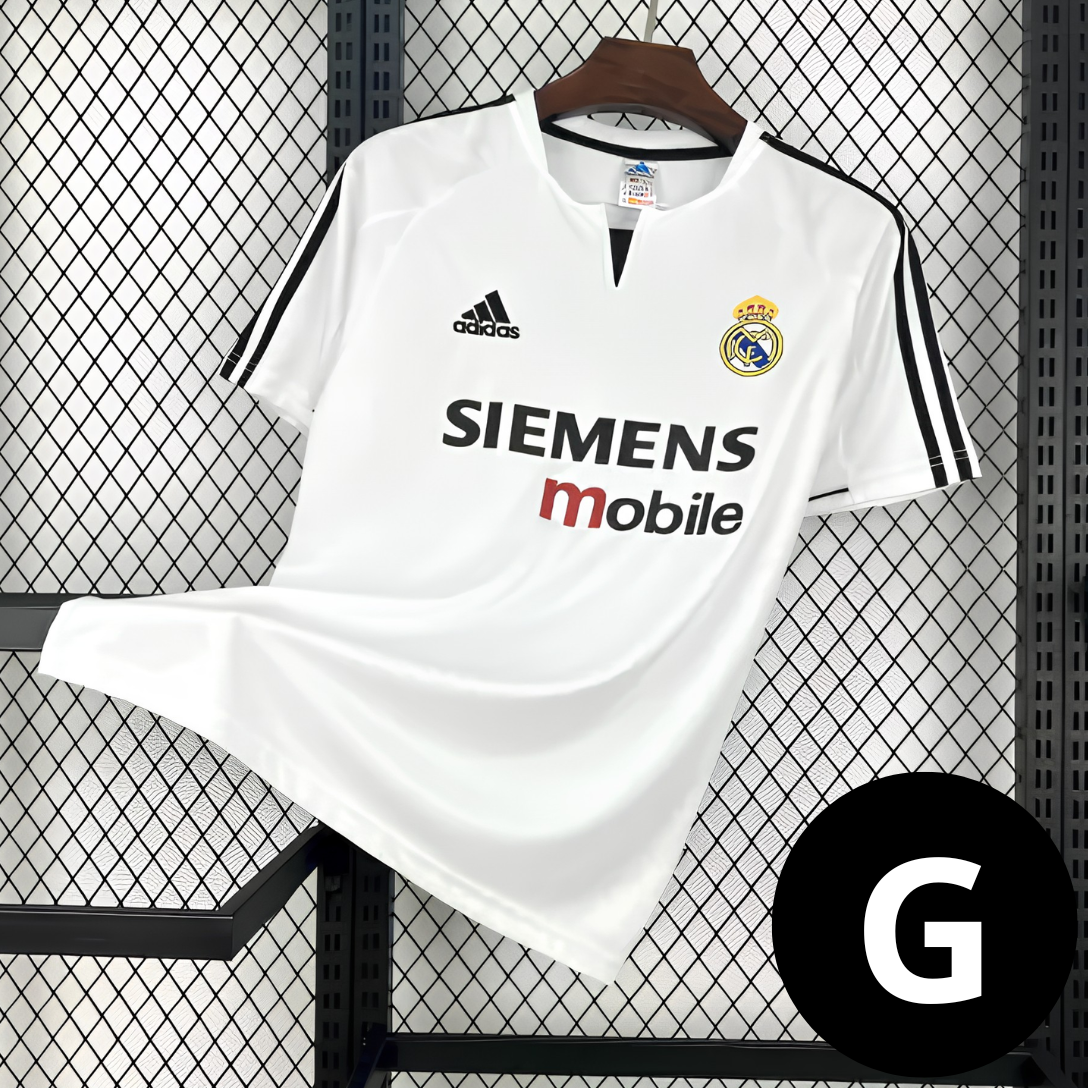 Camisa Retro Real Madrid Branca 2004/05