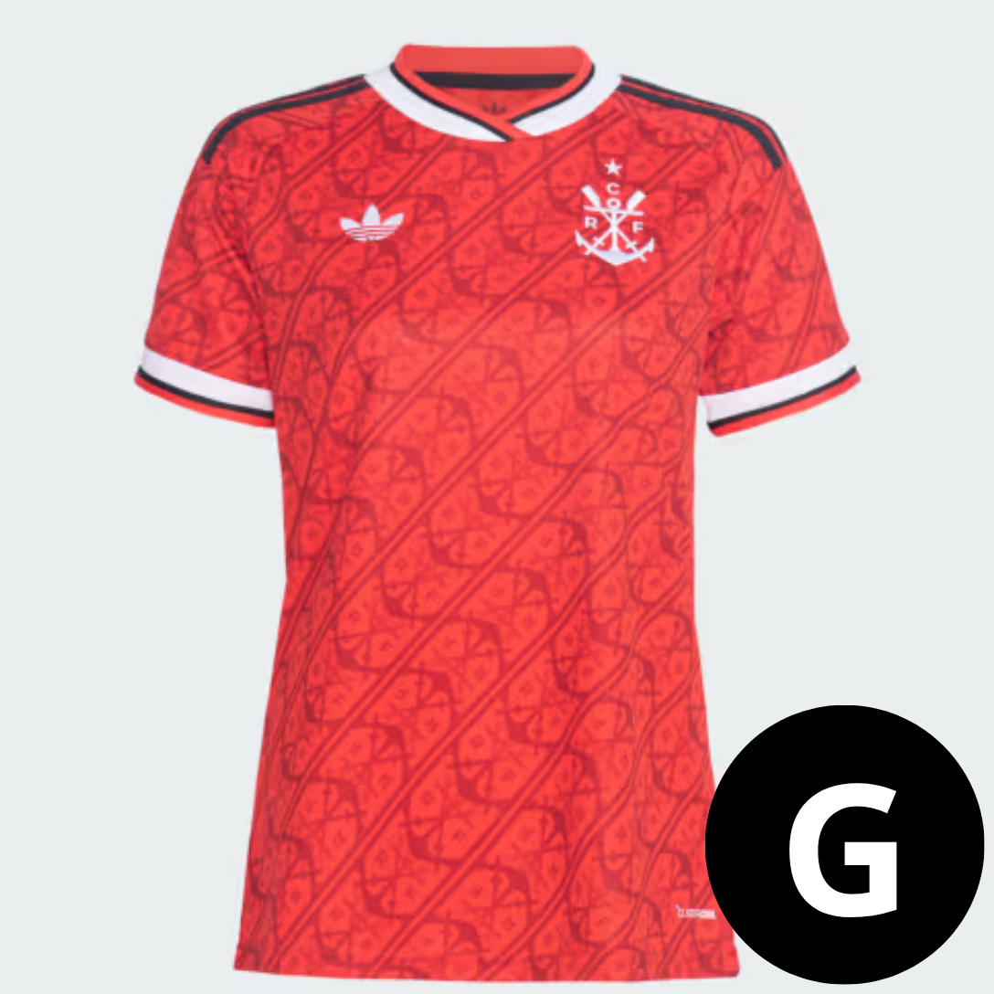 Camisa Flamengo Vermelha III 26/27