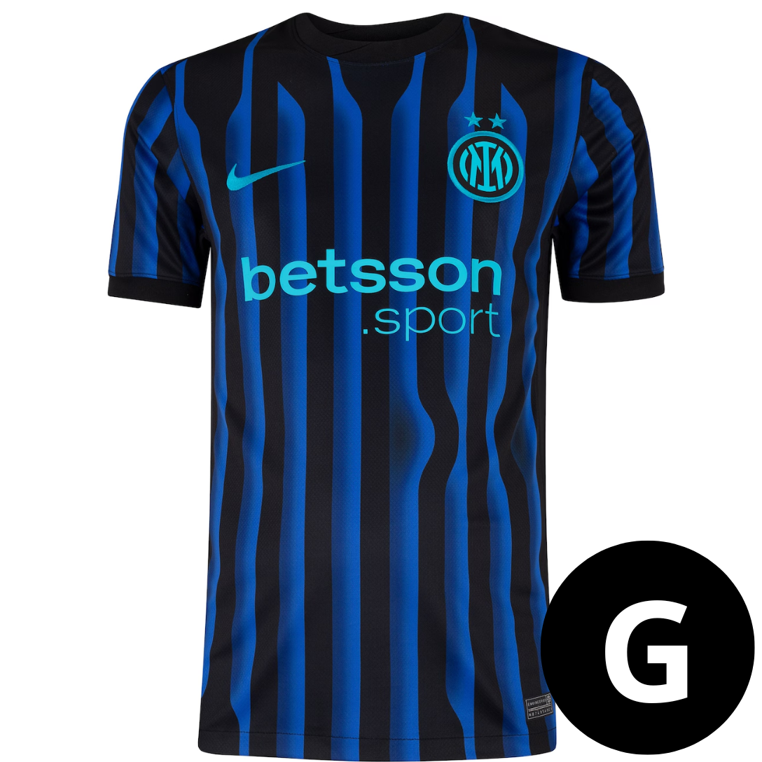 Camisa Jogador Inter de Milão Listrada I 25/26