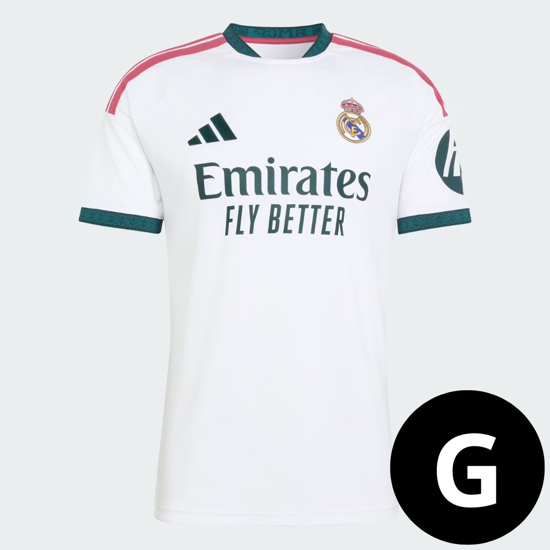 Camisa Real Madrid Branca I 26/27