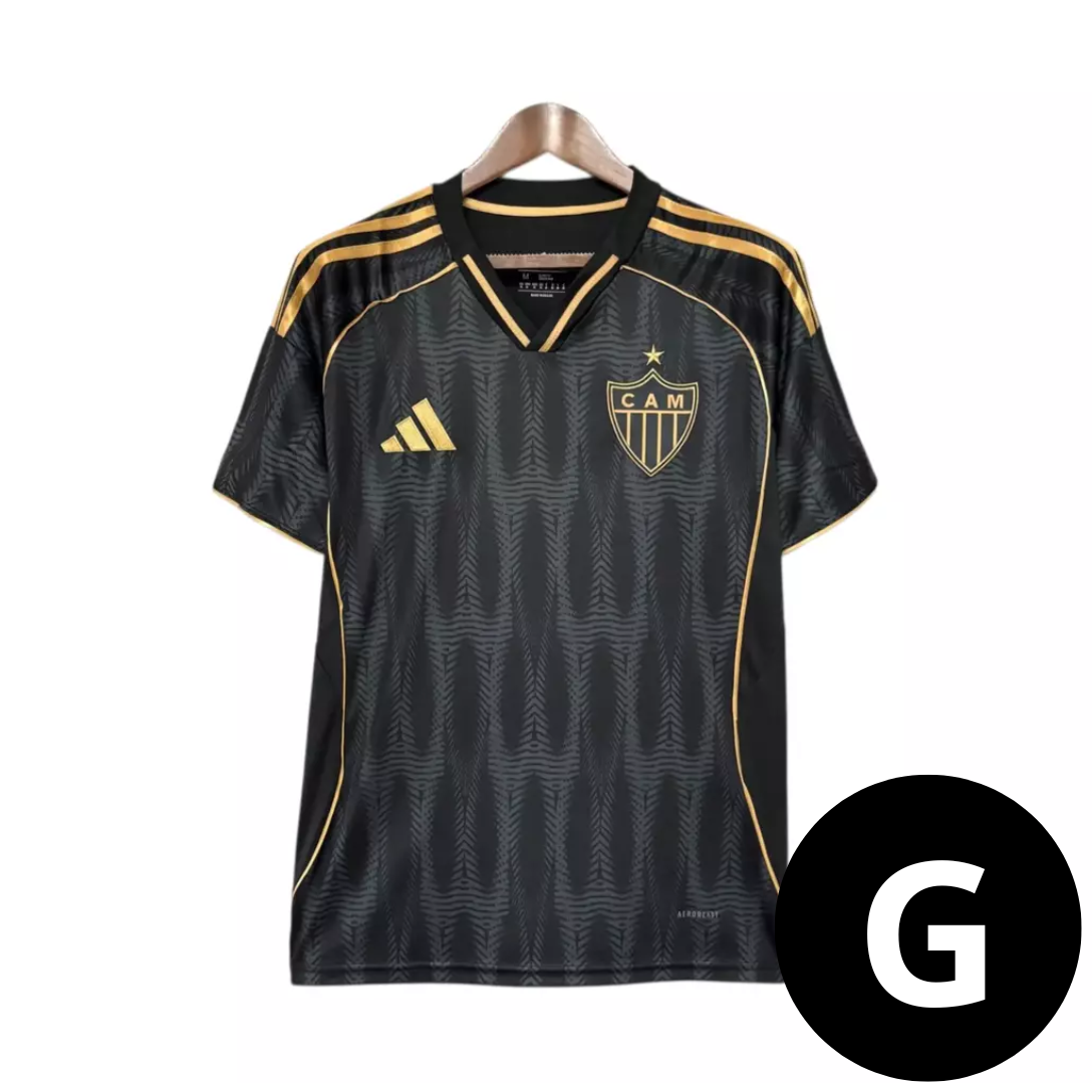 Camisa Atletico Mineiro Preta III 25/26