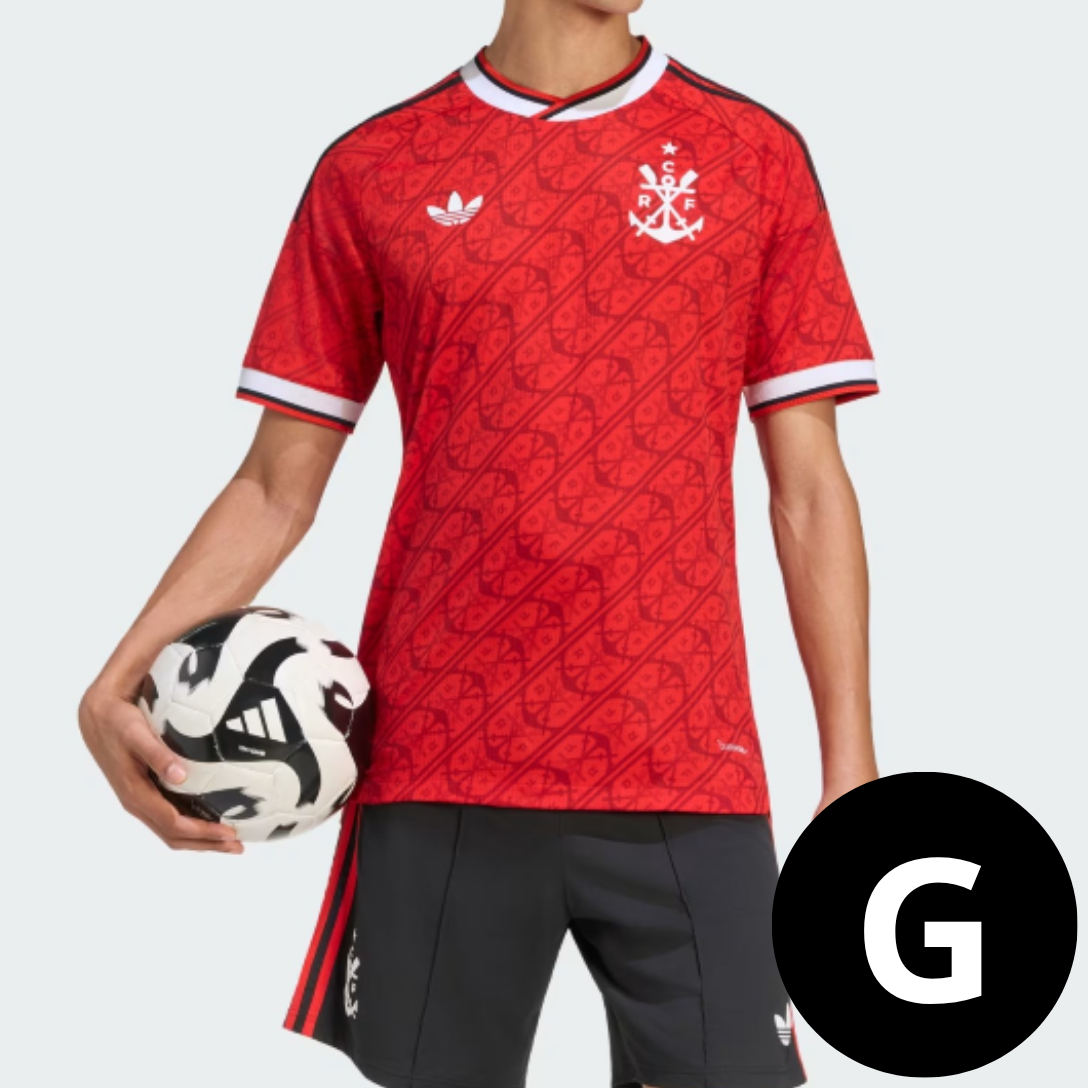 Camisa Jogador Flamengo Vermelha III 26/27