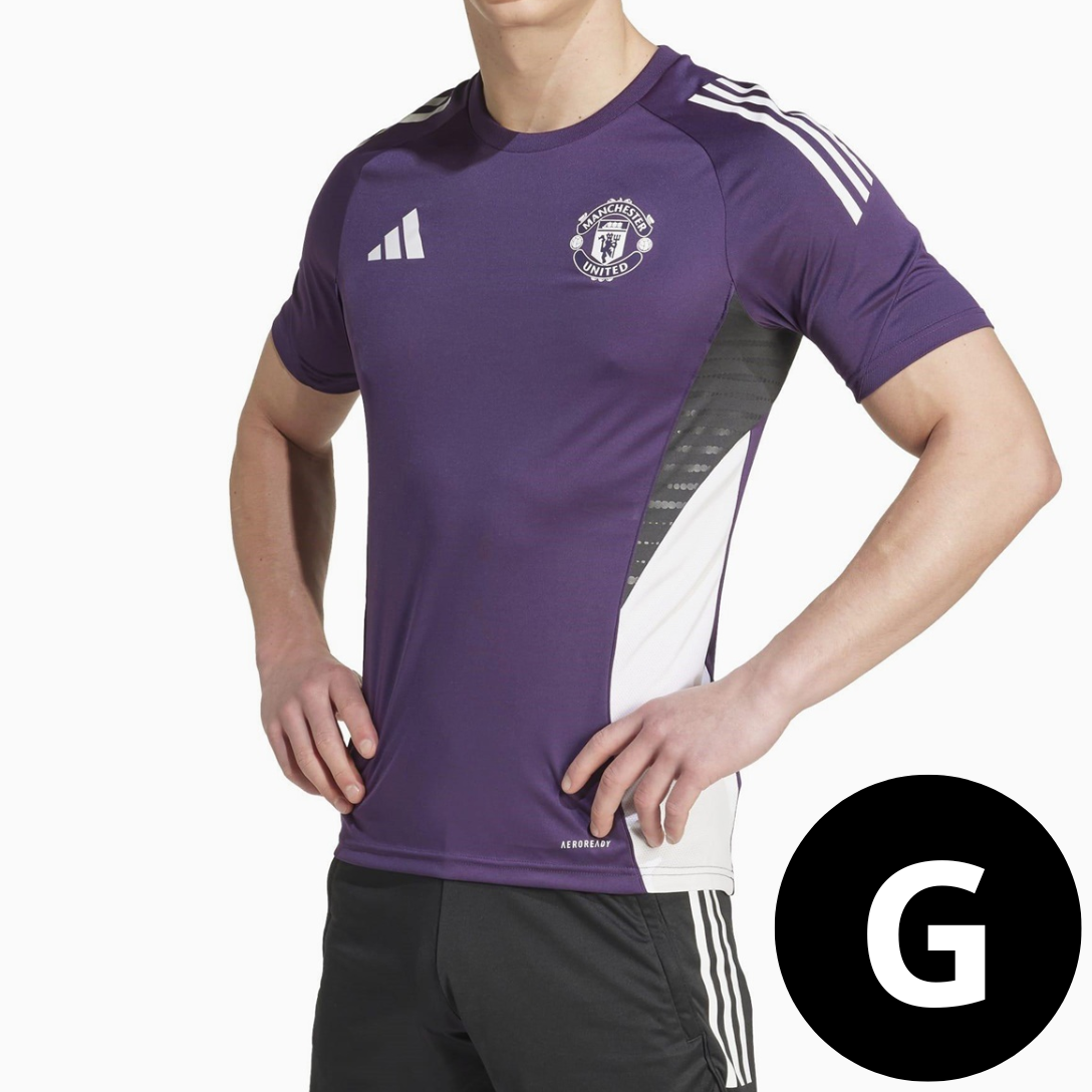 Camisa Manchester United Treino Roxa 25/26