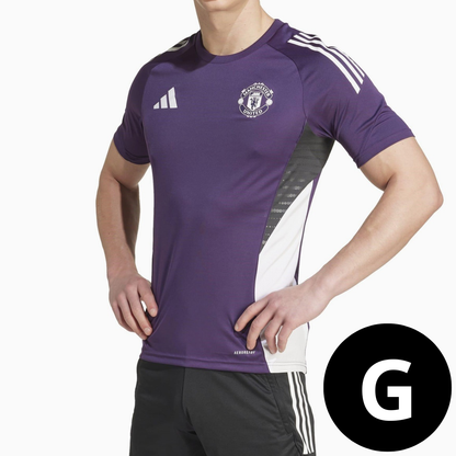 Camisa Manchester United Treino Roxa 25/26
