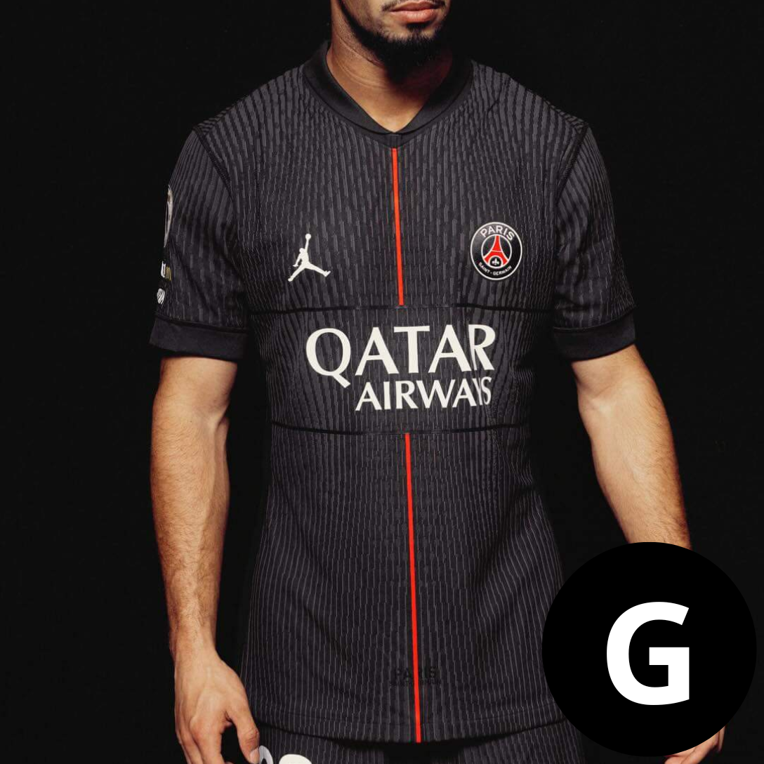Camisa PSG IV Preta 25/26