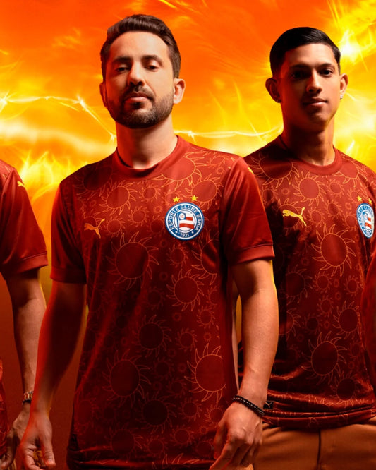 Camisa Bahia Vermelha Sol III 25/26