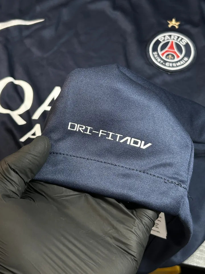 Kit Regata/Short PSG Treino Azul Escuro
