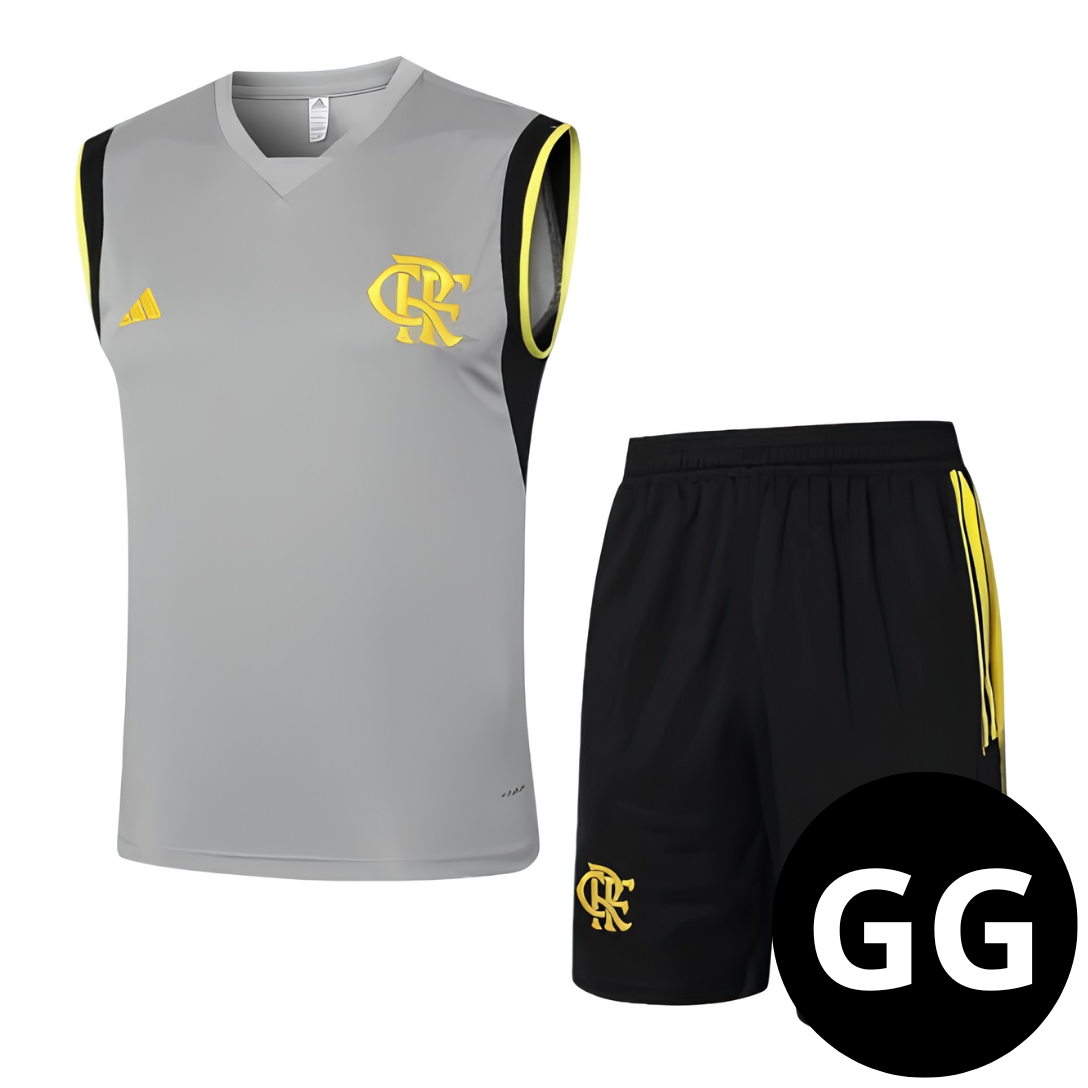 Kit Regata e Short Flamengo Treino