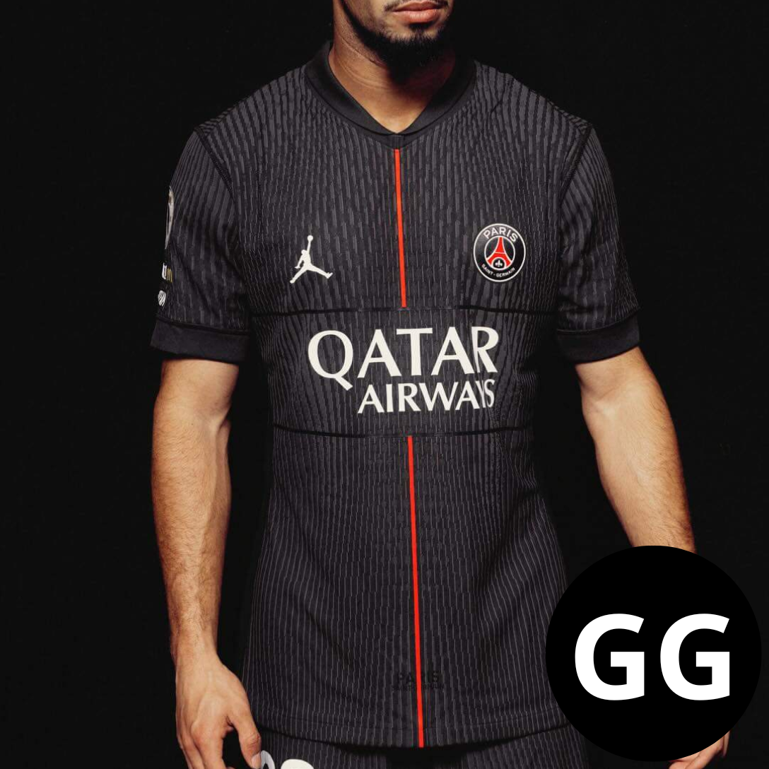 Camisa PSG IV Preta 25/26