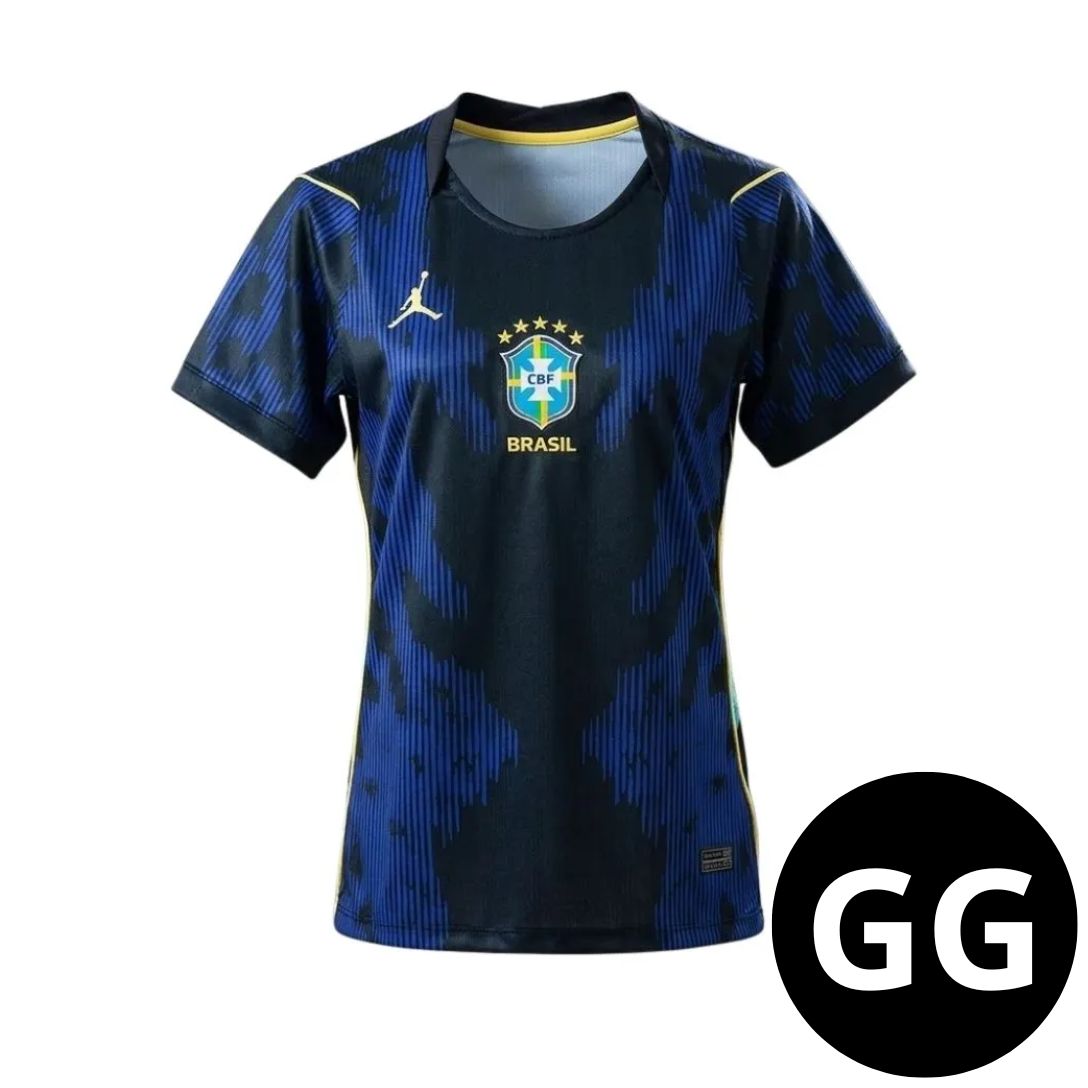 Camisa Seleção Brasil Feminina Azul II 26/27