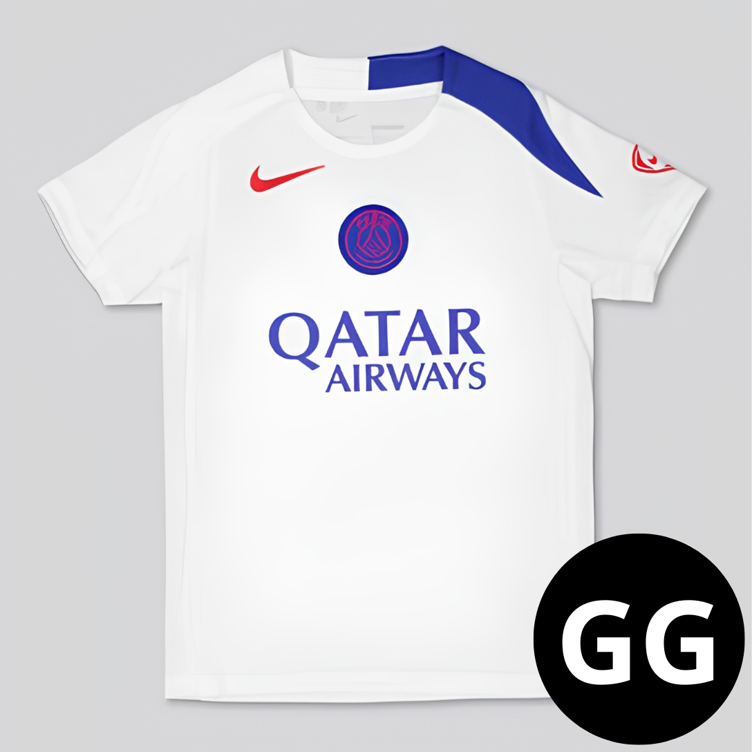 Camisa PSG Branca Treino 25/26