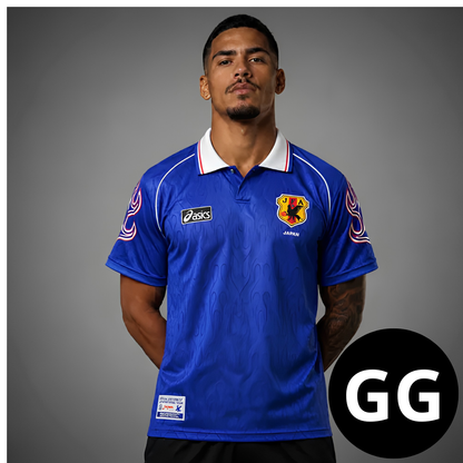 Camisa Retro Japão Azul 1998