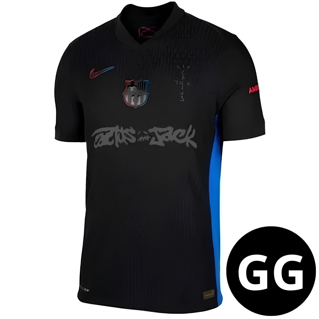 Camisa Jogador Barcelona Preta II 25/26