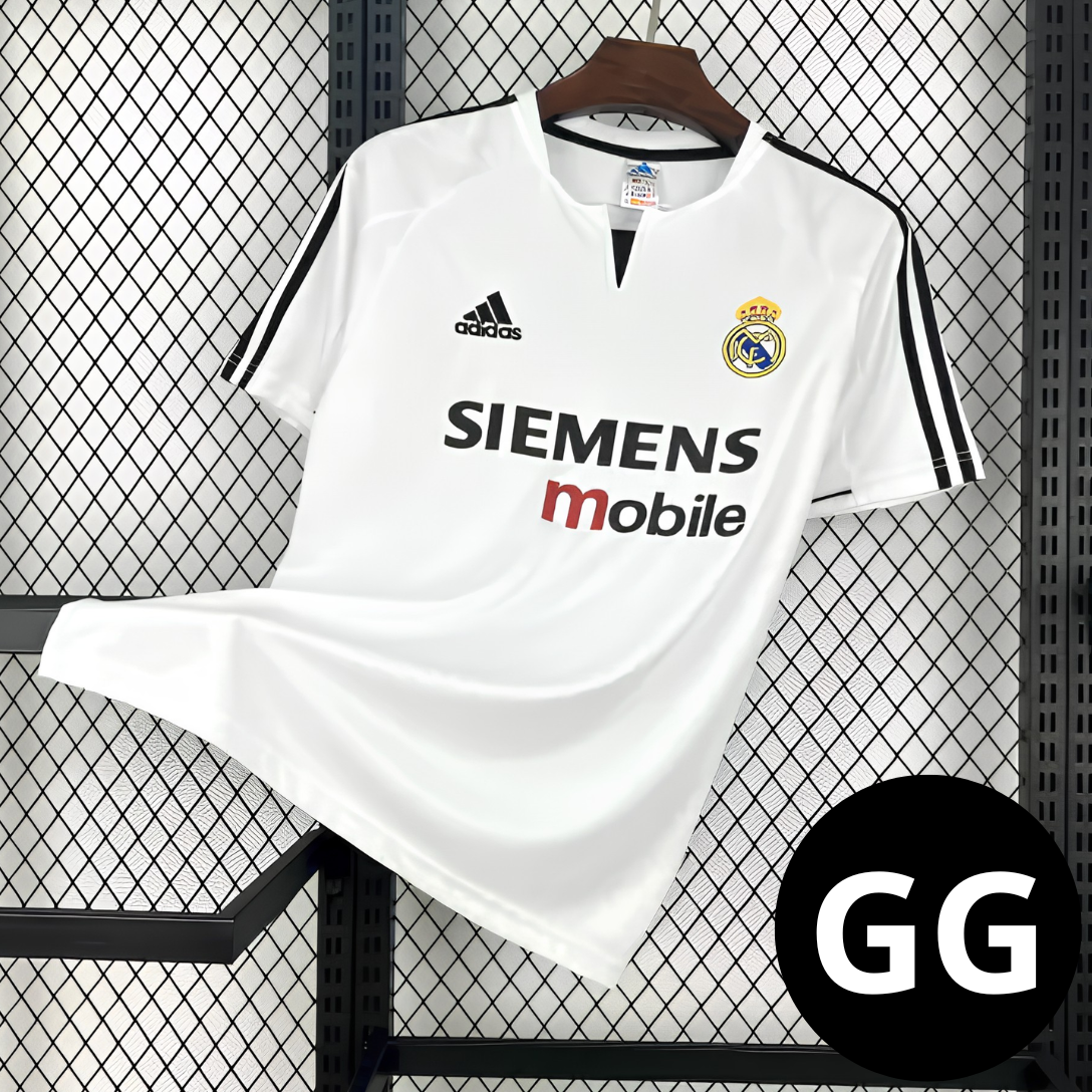 Camisa Retro Real Madrid Branca 2004/05