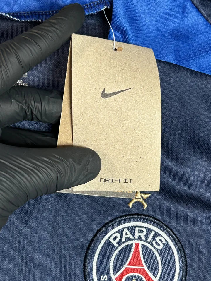 Kit Regata/Short PSG Treino Azul Escuro