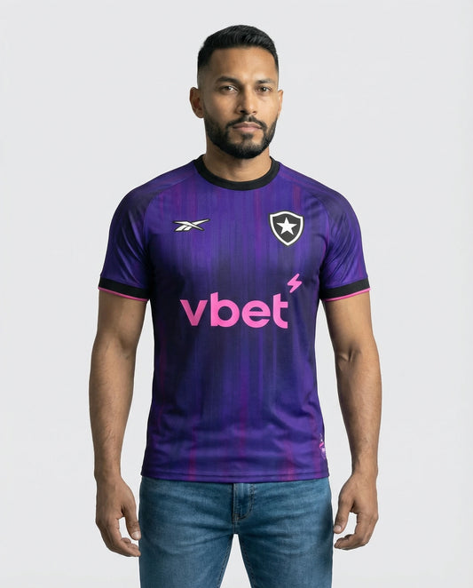 Camisa Botafogo Roxa 25/26