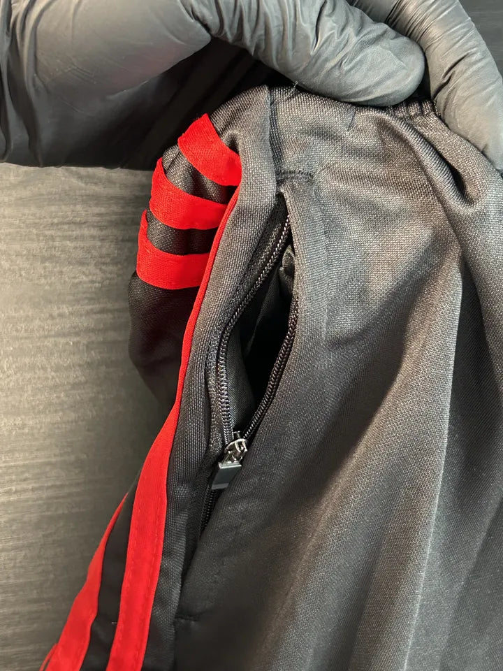 Kit Regata/Short Bayern de Munique Preto/Vermelho