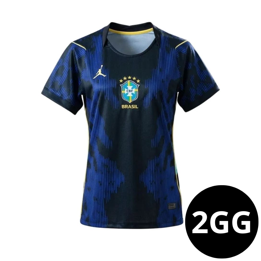 Camisa Seleção Brasil Feminina Azul II 26/27
