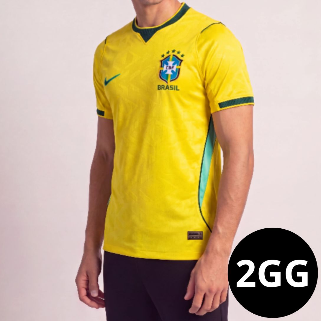 Camisa Jogador Seleção Brasil Amarela I 26/27 - Igual as fotos