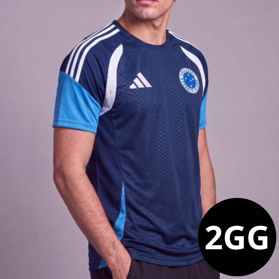 Camisa Cruzeiro Treino Azul Escuro/Marinho 26/27
