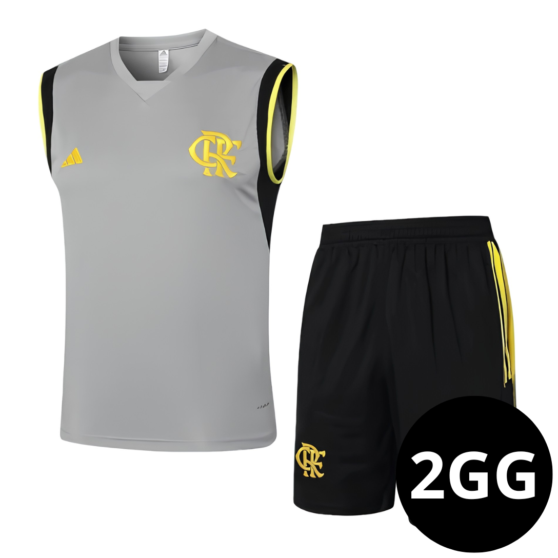 Kit Regata e Short Flamengo Treino