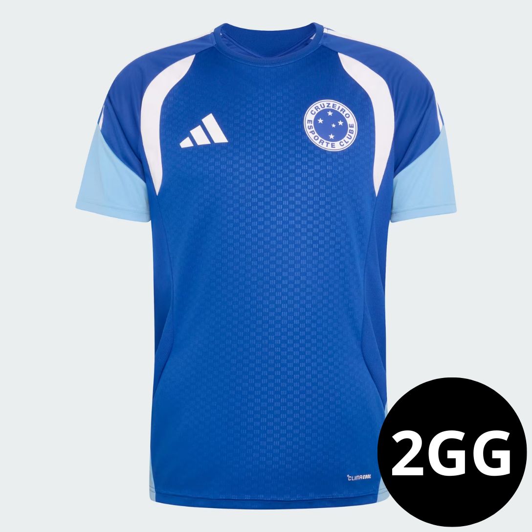 Camisa Cruzeiro Treino Azul Royal Competition 26/27