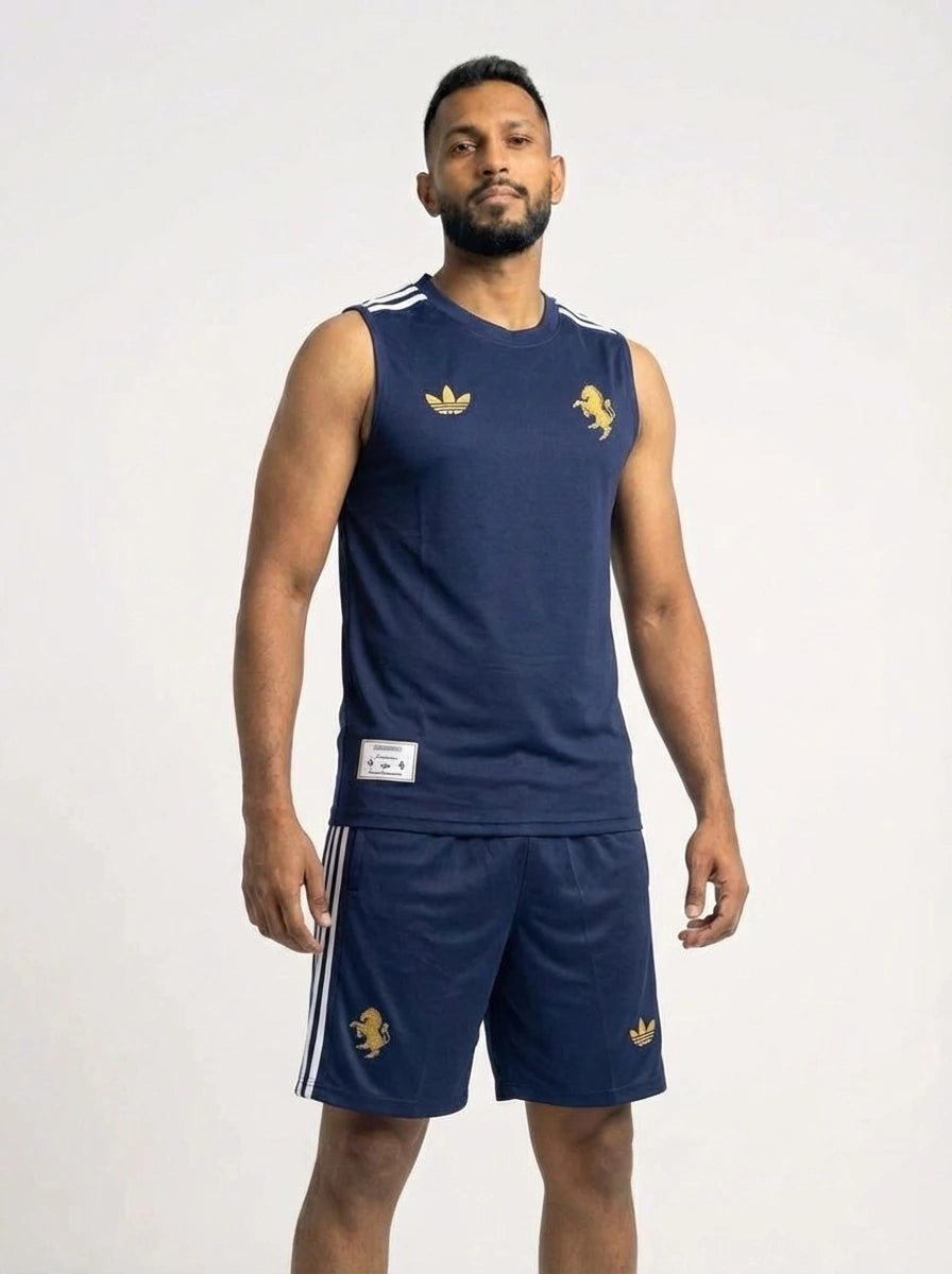 Kit Regata/Short Juventus Azul Escuro III 25/26