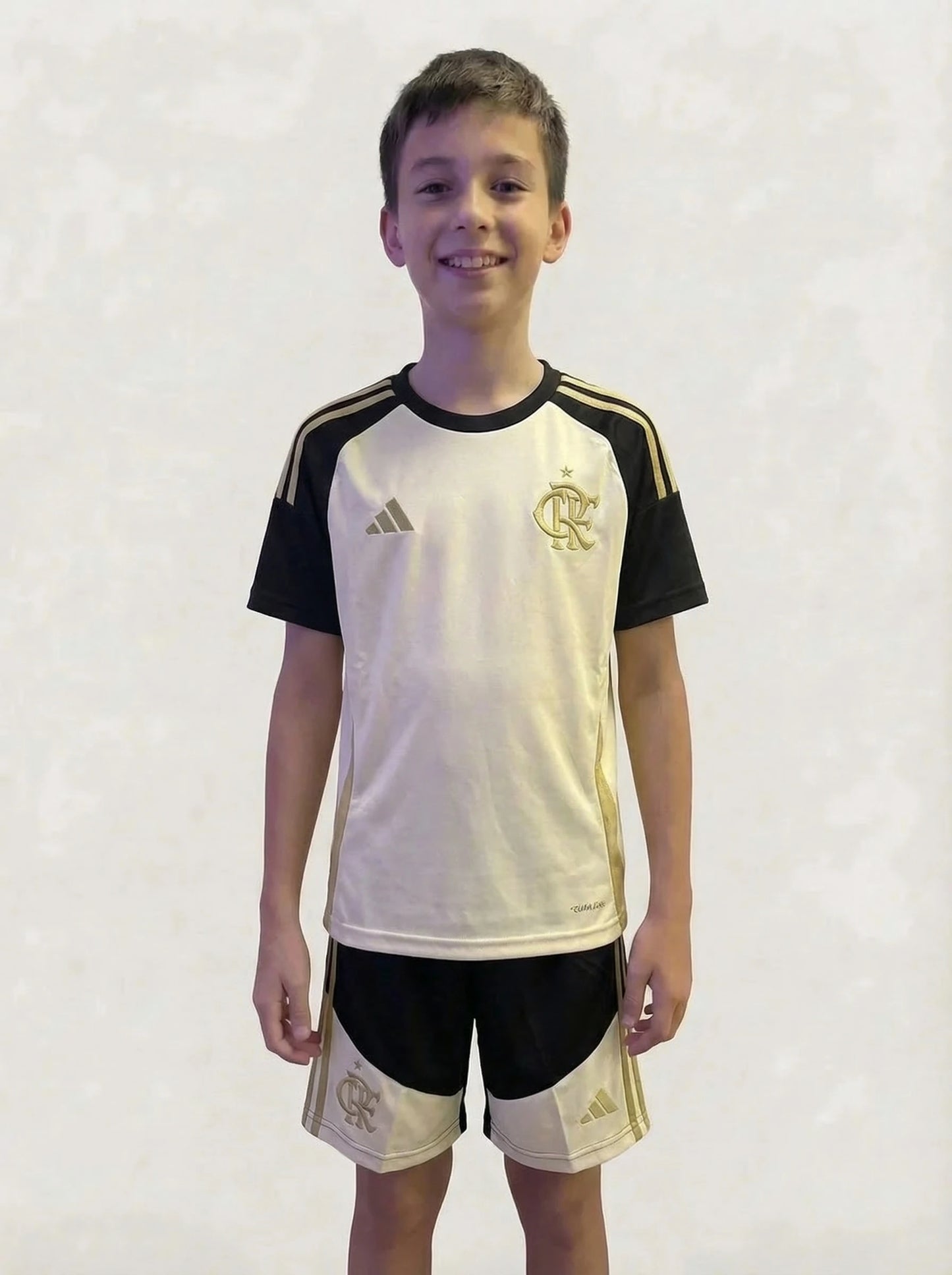 Kit Infantil Flamengo Bege 26/27