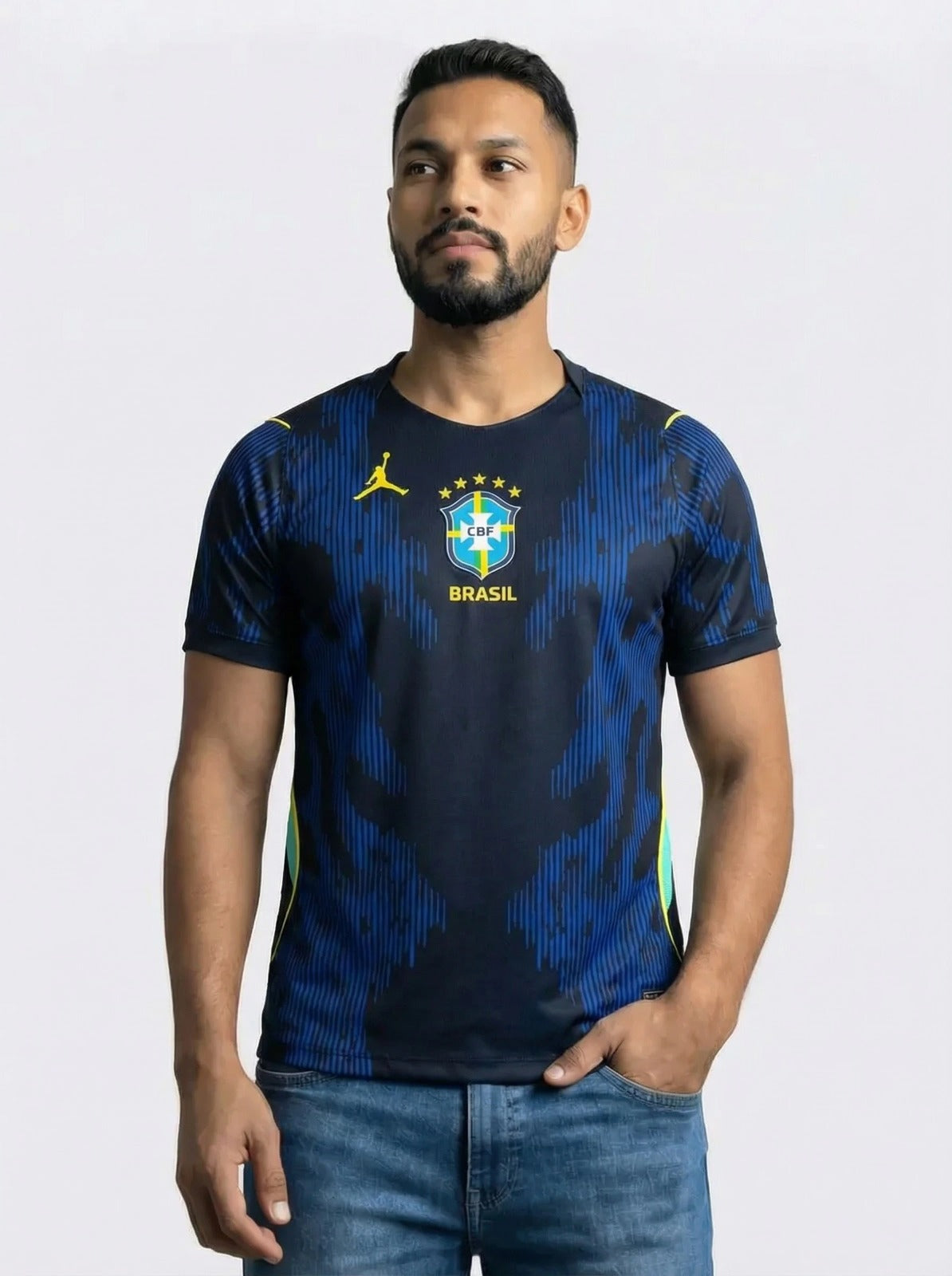 Camisa Seleção Brasil Azul II 26/27 Copa do Mundo
