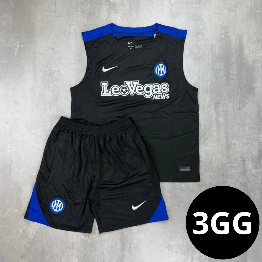 Kit Regata e Short Treino Inter de Milão