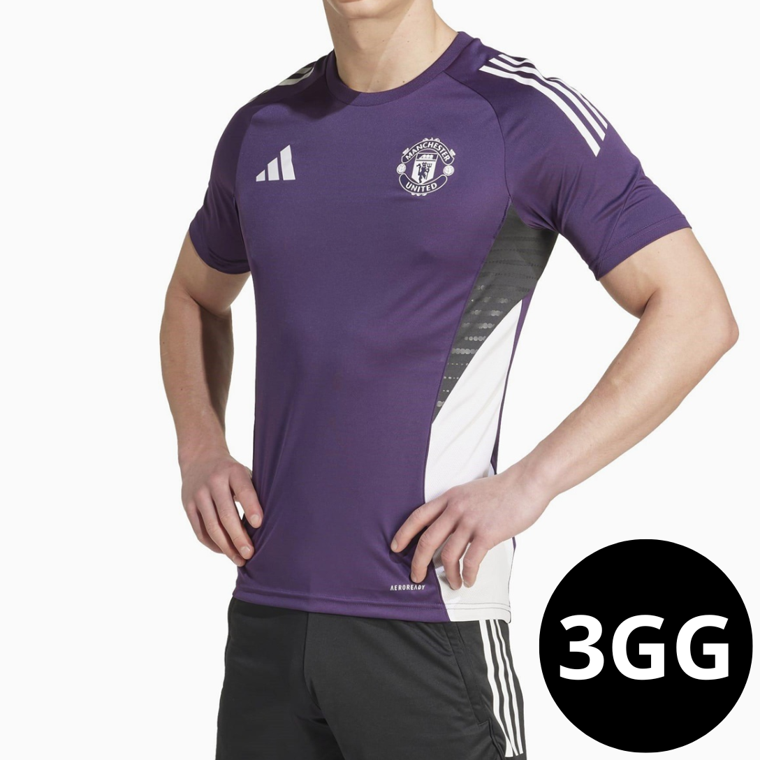 Camisa Manchester United Treino Roxa 25/26
