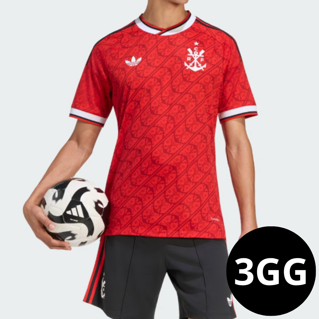 Camisa Jogador Flamengo Vermelha III 26/27
