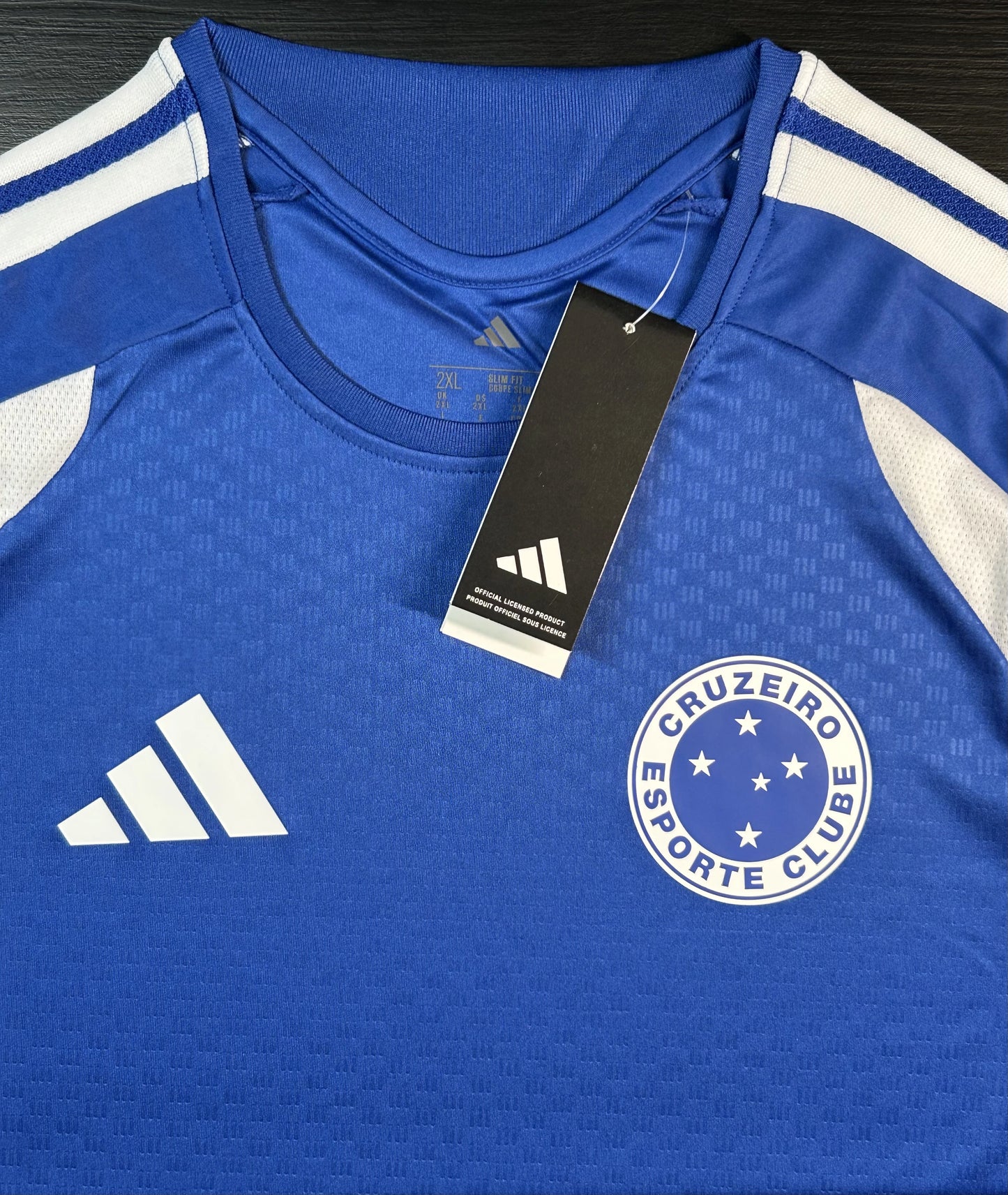 Camisa Cruzeiro Treino Azul Royal Competition 26/27