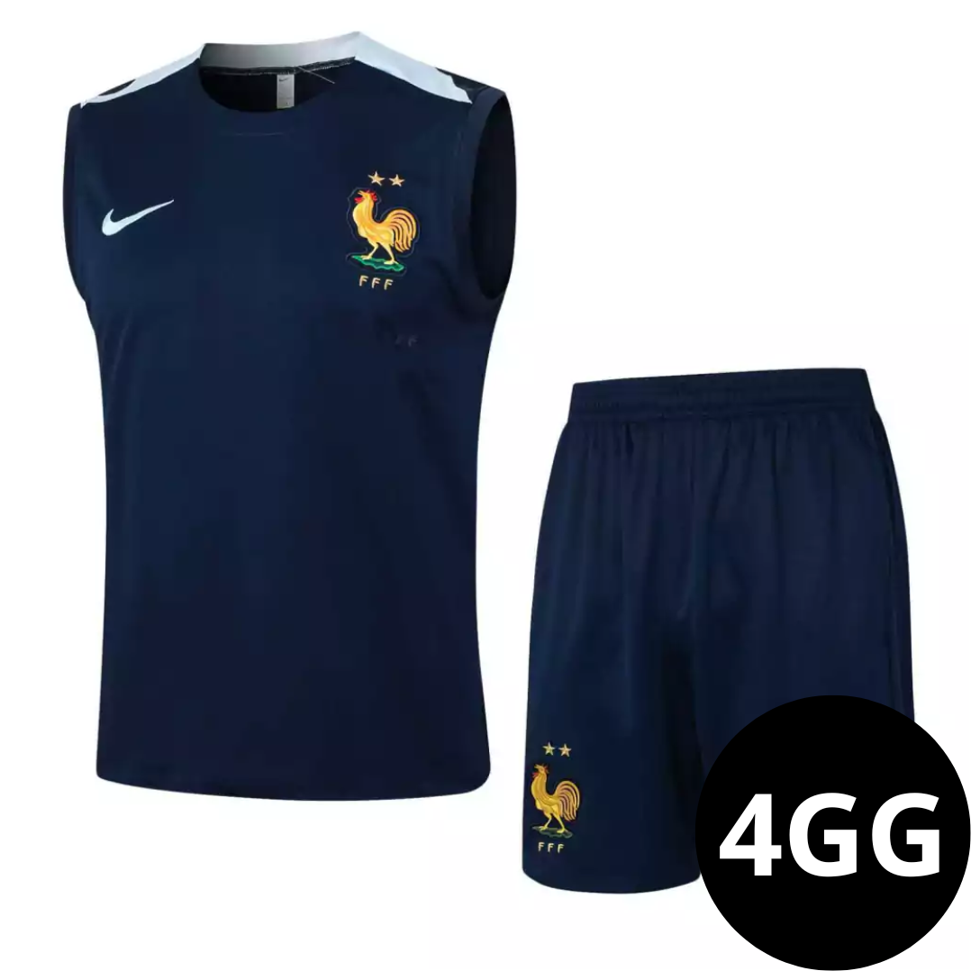 Kit Regata e Short França Treino