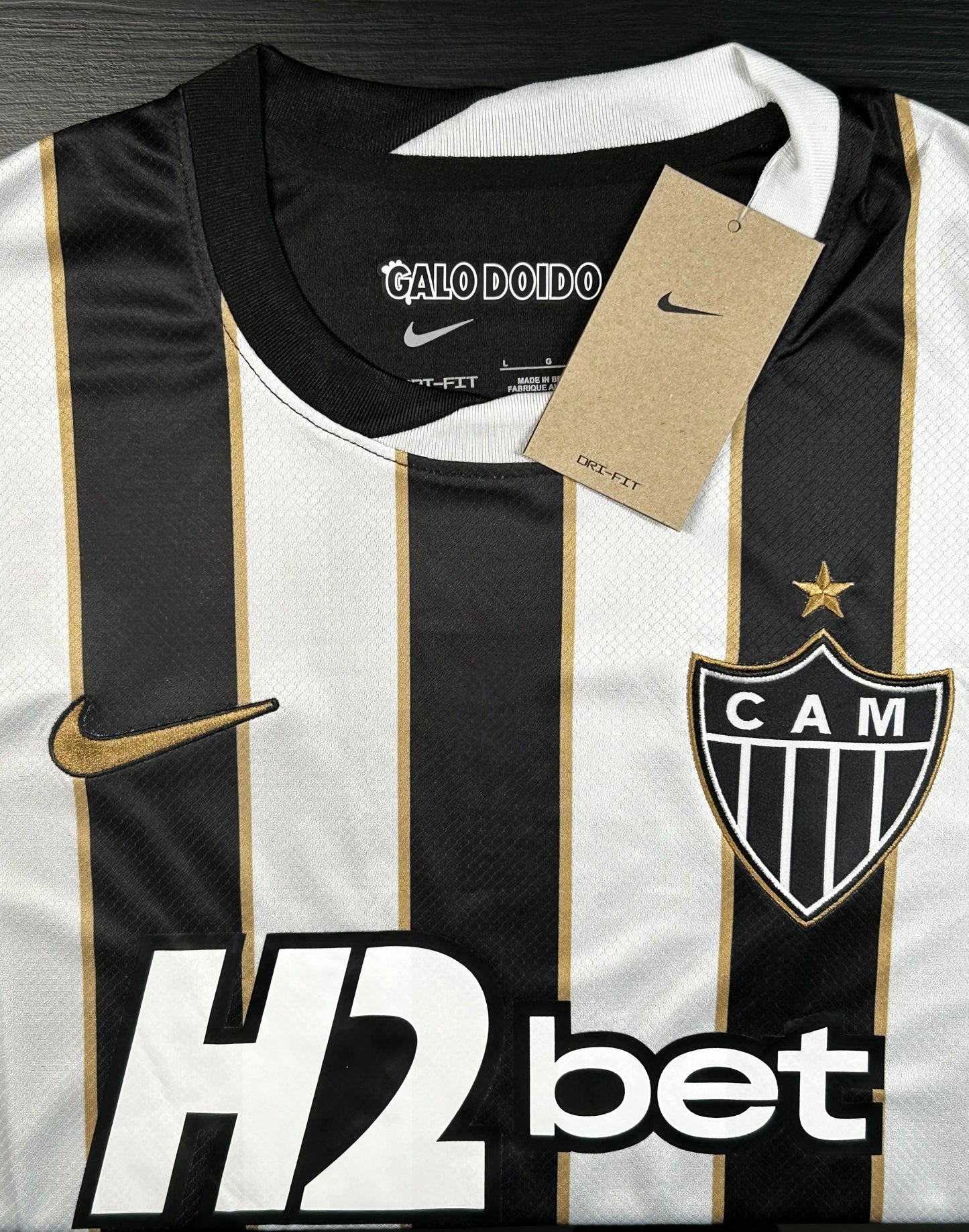 Camisa Feminina Atlético Mineiro Listrada I 26/27