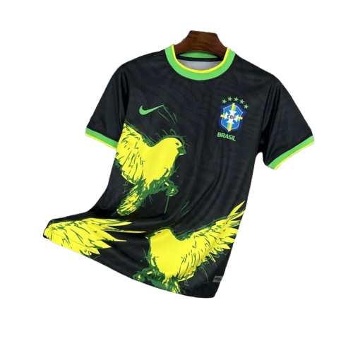 Camisa Brasil 25/26 Edição Especial Preta - Versão Torcedor