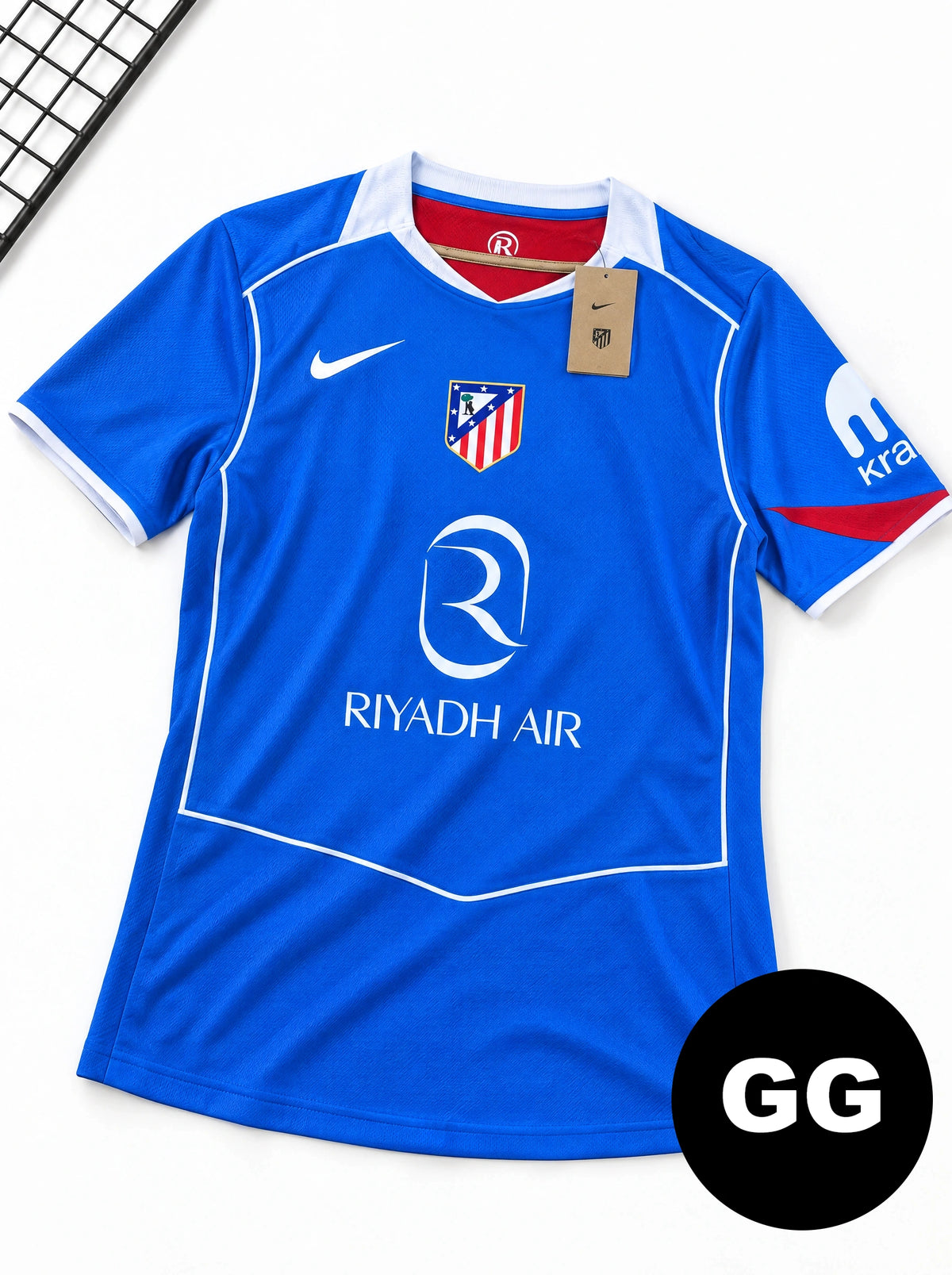 Camisa Atlético de Madri Azul Claro 2025/26
