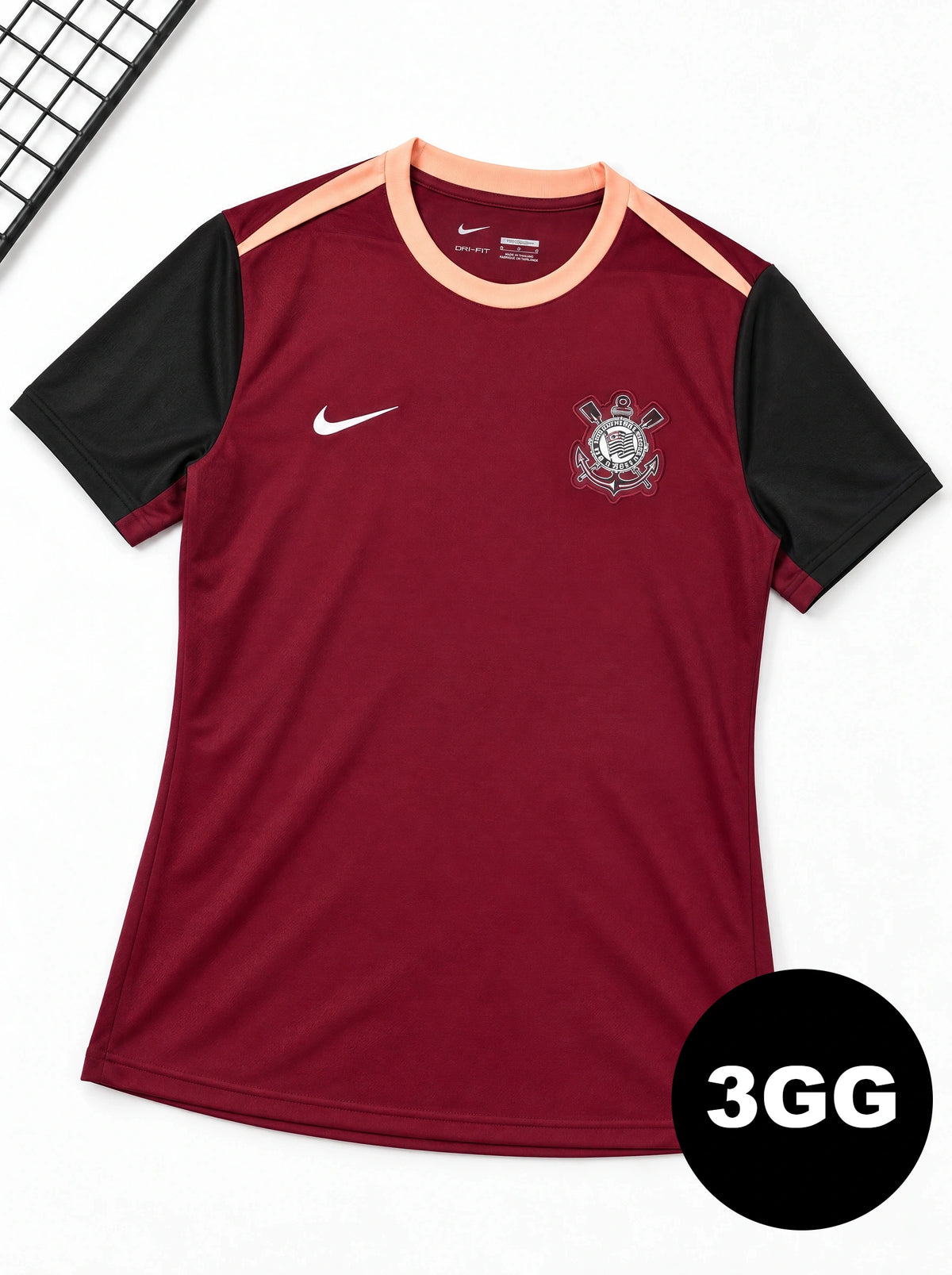 Camisa Corinthians Treino Vinho 26/27