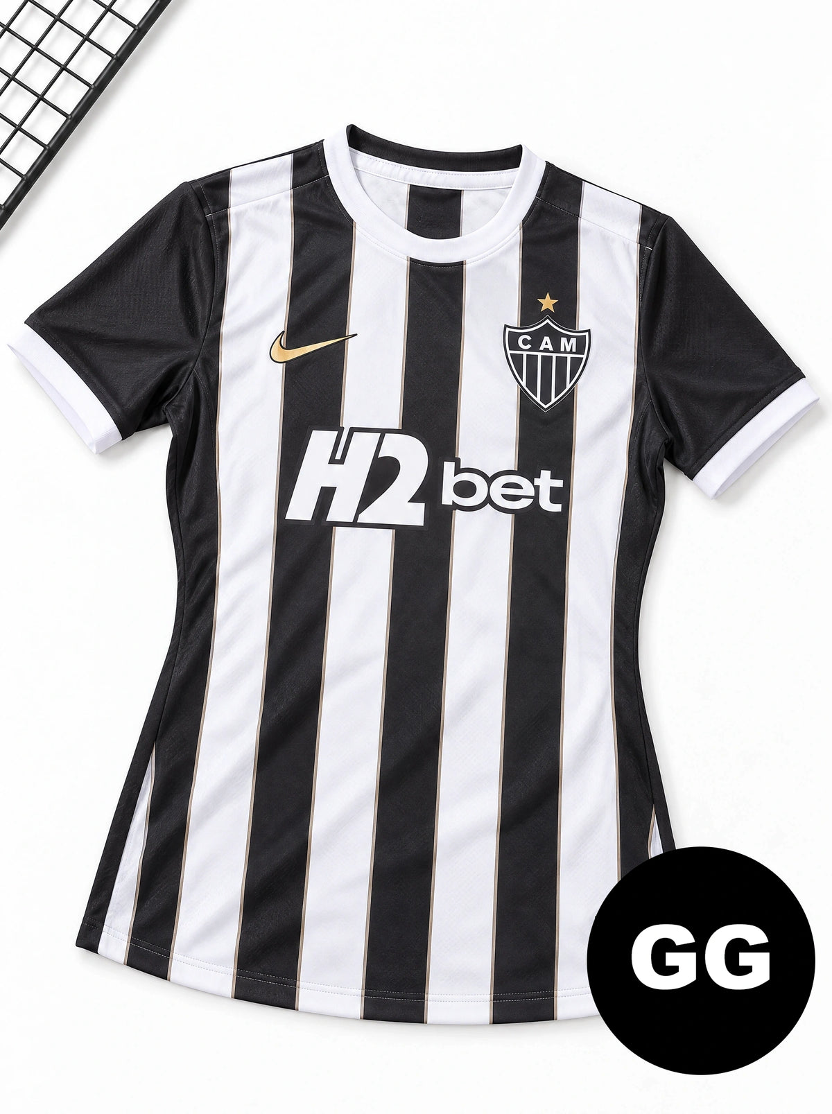 Camisa Feminina Atlético Mineiro Listrada I 26/27