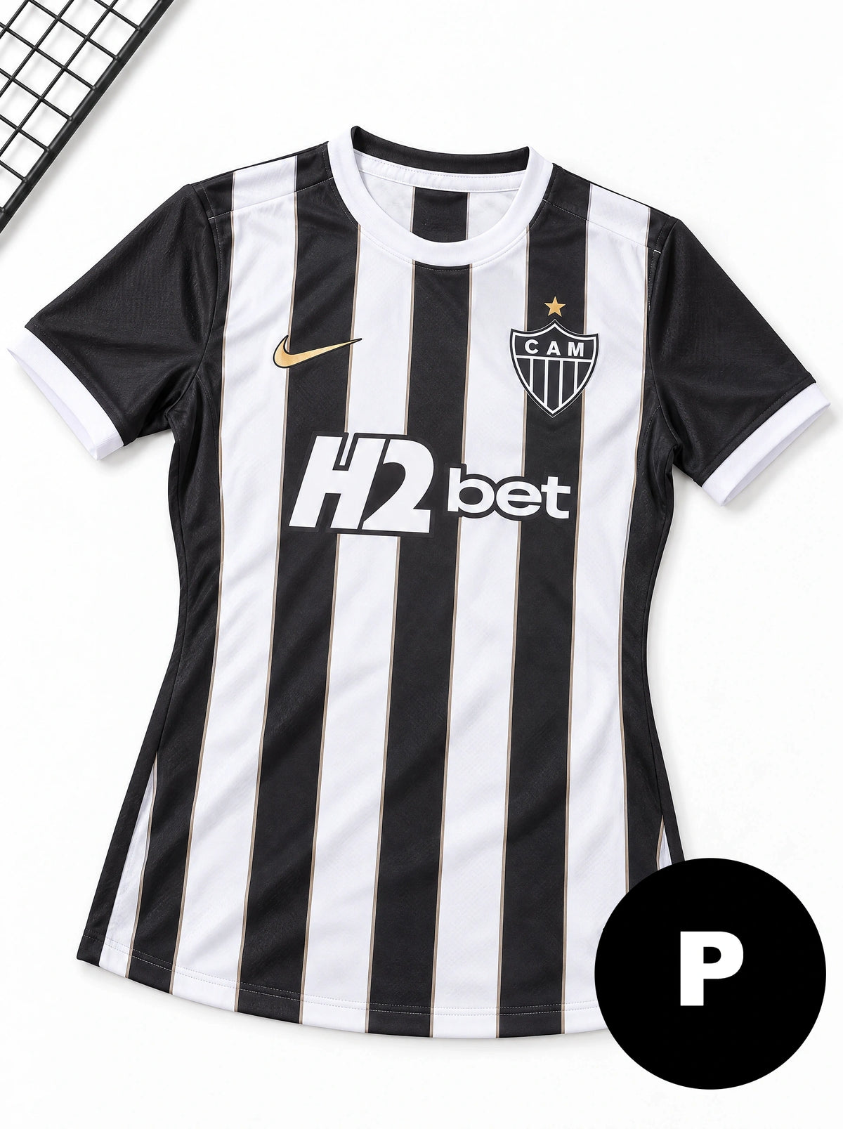 Camisa Feminina Atlético Mineiro Listrada I 26/27