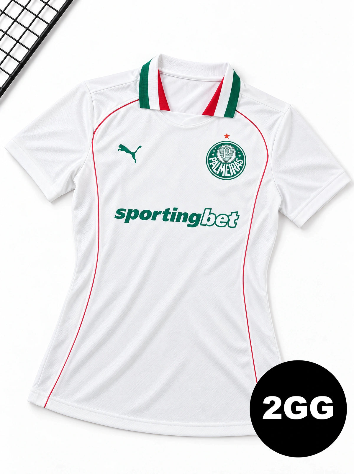 Camisa Feminina Palmeiras Branca II 26/27