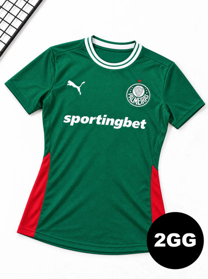 Camisa Feminina Palmeiras Verde I 26/27